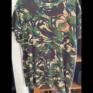 Authentic Off-White Camo T-Shirt